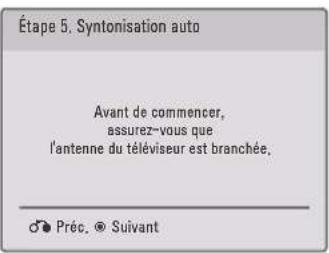 LG 47LD452B - Étape 5. Syntonisation automatique - 1