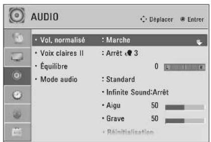 LG 47LD452B - CONTRÔLE AUTOMATIQUE DU VOLUME (VOL.NORMALISÉ) - 1