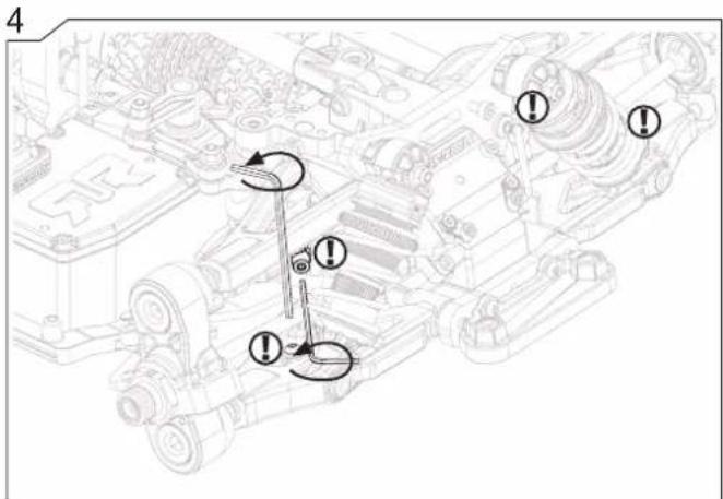 Technical diagram of an automotive engine assembly with labeled components and directional arrows indicating motion or movement.