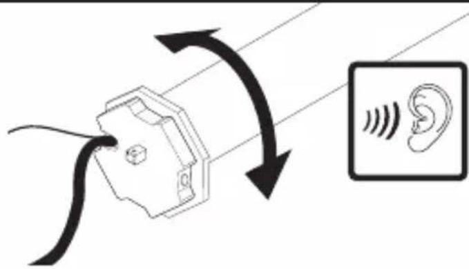 Diagram illustrating ear signal transmission with labeled components and sound wave icon