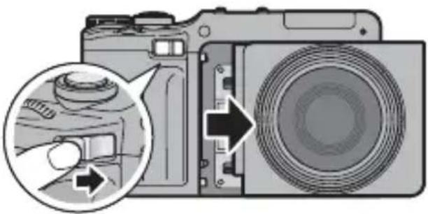 PENTAX GXR - カメラユニットを取り外すには - 1