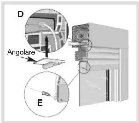 HAGER S231-22X - Fissaggio del sensore - 2