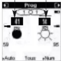 HAGER TRC120 - Create i collegamenti in modo "Prog" del TX100, tra: - 1