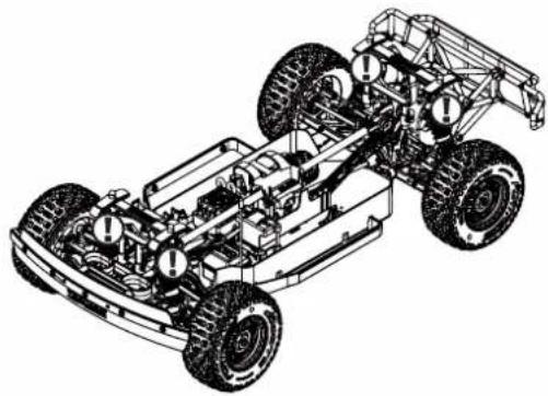 ARRMA Mojave - Inversion de servo - 78