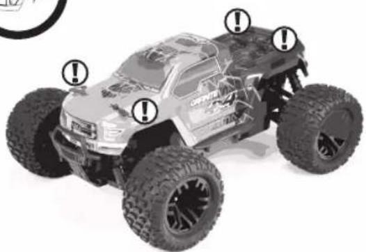 ARRMA GRANITE 4X4 V3 - GUIDE DE DÉMARRAGE RAPIDE - 2
