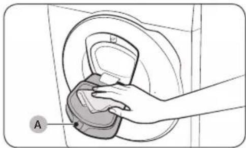 SAMSUNG WD80T554DBT - Sportello AddWash (solo modelli che ne sono dotati) - 1