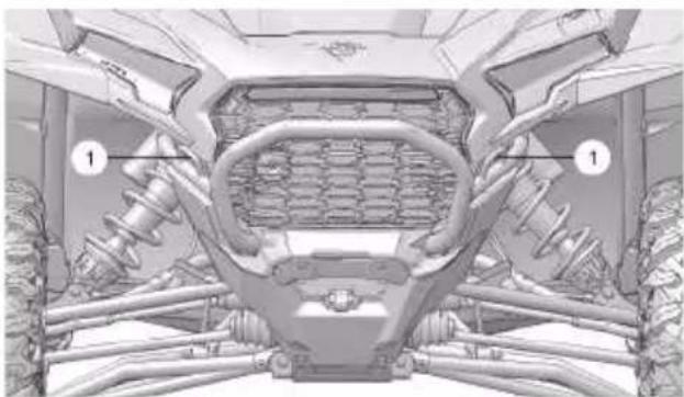 POLARIS RZR XP 1000 Sport EPS (2024) - RETRAIT DE LA BENNE DE CHARGEMENT - 2