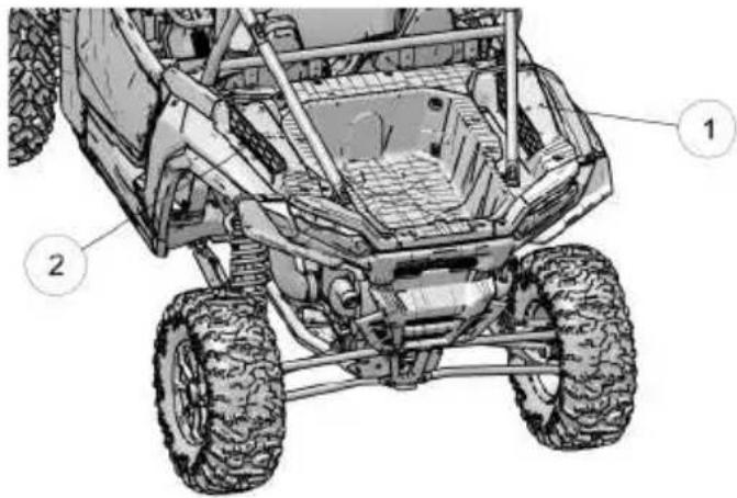 POLARIS RZR XP 1000 Sport EPS (2024) - PRÉFILTRES D'ADMISSION - 1