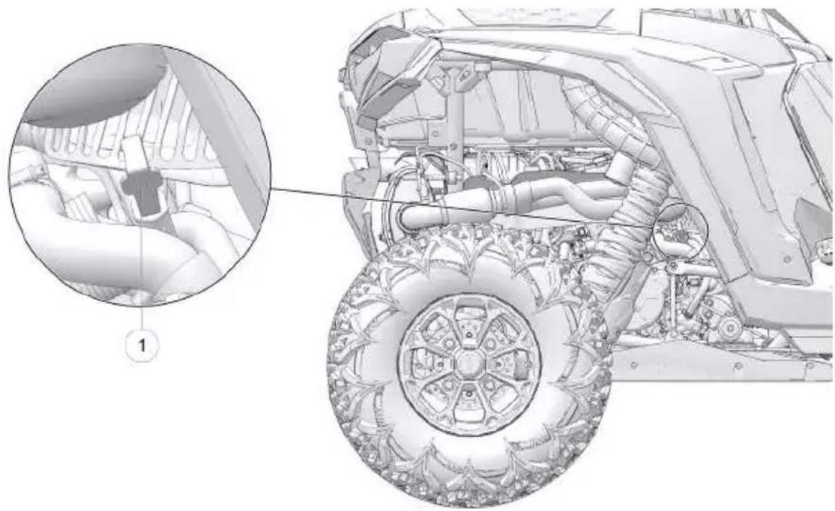 POLARIS RZR XP 1000 Sport EPS (2024) - VÉRIFICATION DE L'HUILE - 1