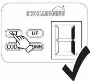 SCHELLEDBERG SET UP COD DOWN