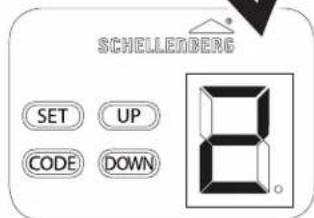 SCHELLENBERG SET UP CODE DOWN 8.