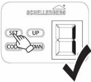 SCHELLEDBERG SET UP COD DOWN