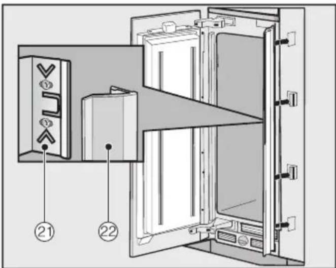 MIELE F 2413 Vi - Monter l'équre de fixation - 16