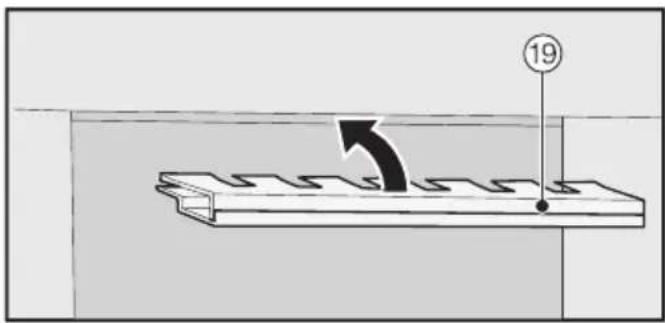 MIELE F 2413 Vi - Monter l'équre de fixation - 8