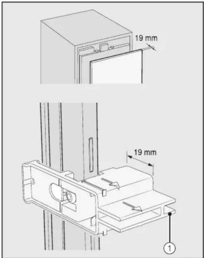MIELE F 2413 Vi - Ajuster l'appareil frigorifique - 1