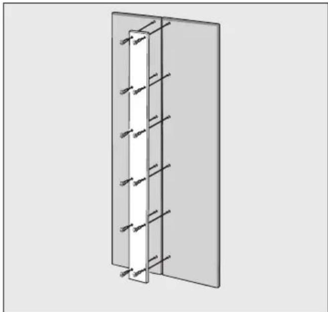 MIELE F 2413 Vi - Préparation du montage de la façade du meuble - 5