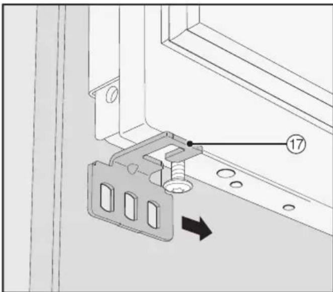MIELE F 2413 Vi - Monter l'équre de fixation - 2