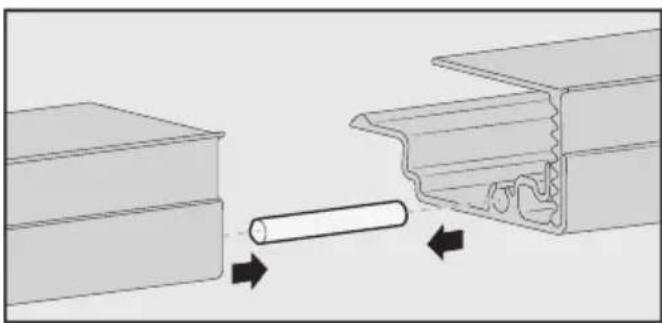 MIELE F 2413 Vi - Monter l'équre de fixation - 12
