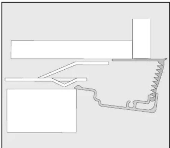 MIELE F 2413 Vi - Monter l'équre de fixation - 10
