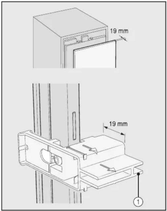 MIELE F 2813 Vi - Ajuster l'appareil frigorifique - 1