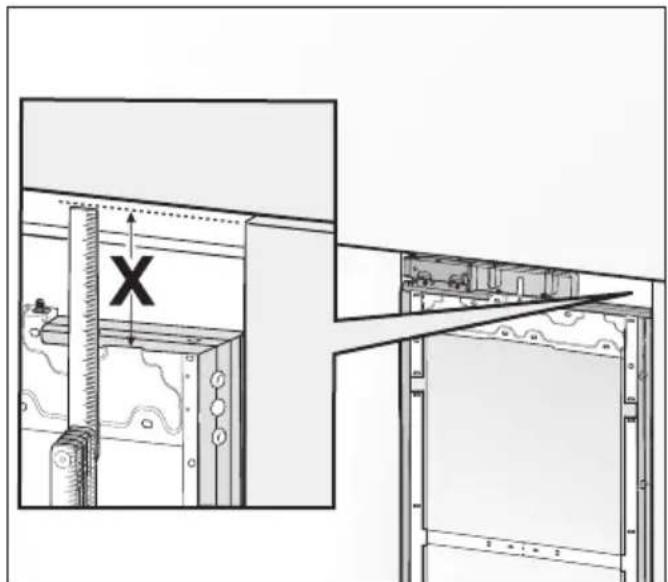 MIELE F 2813 Vi - Préparation du montage de la façade du meuble - 3