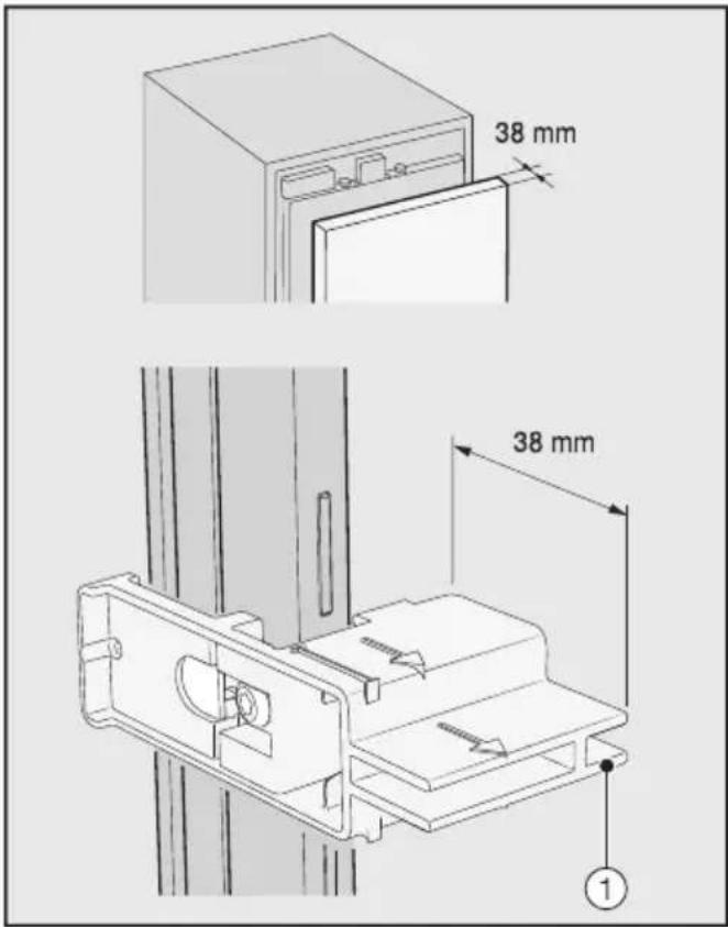 MIELE F 2813 Vi - Ajuster l'appareil frigorifique - 2