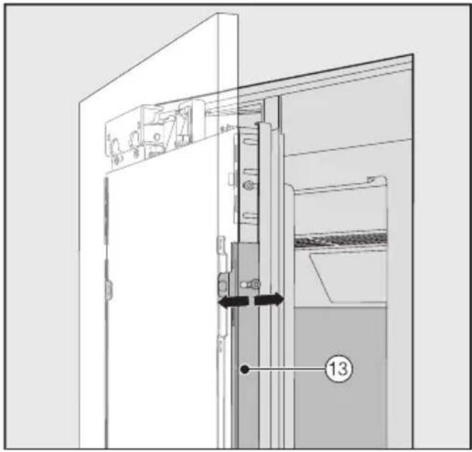 MIELE F 2813 Vi - Préparation du montage de la façade du meuble - 15