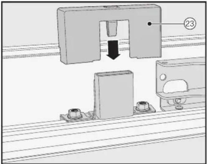 MIELE F 2813 Vi - Monter l'équerre de fixation - 15