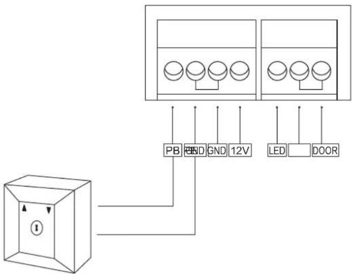 PB GND GND 12V LED DOOR