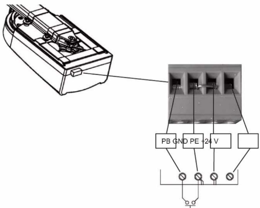 PB GND PE +24 V