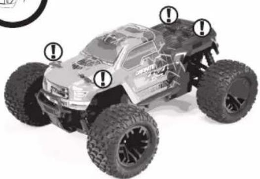 ARRMA TYPHON 4X4 V3 MEGA - GUIDE DE DÉMARRAGE RAPIDE - 2