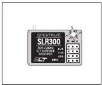 SPEKTRUM SLR300 TER Z4502 SET SURFACE RECEIVER AUX THEN STR GRID 1-1 ELT
