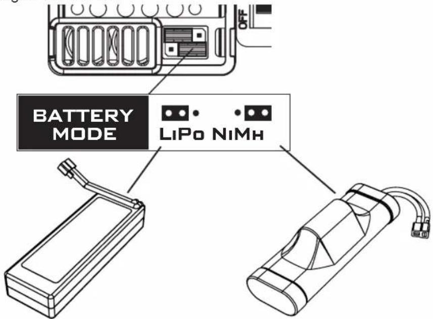 BATTERY MODE LiPo NiMH