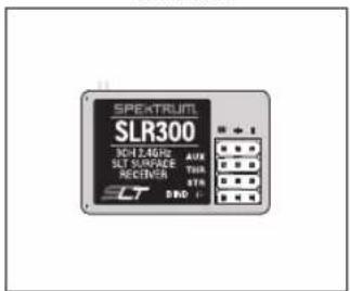 SPEKTRUM SLR300 DCI 2.46Hz SET guarantee RECEIVED AUX TSS STN DND