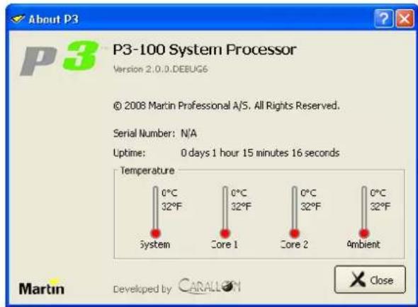 MARTIN P3-PC - Visualisation de l'état du système - 2