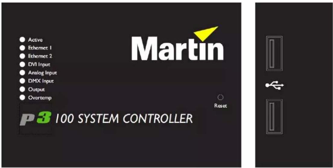 MARTIN P3-300 - Panneau avant du P3-100 - 1