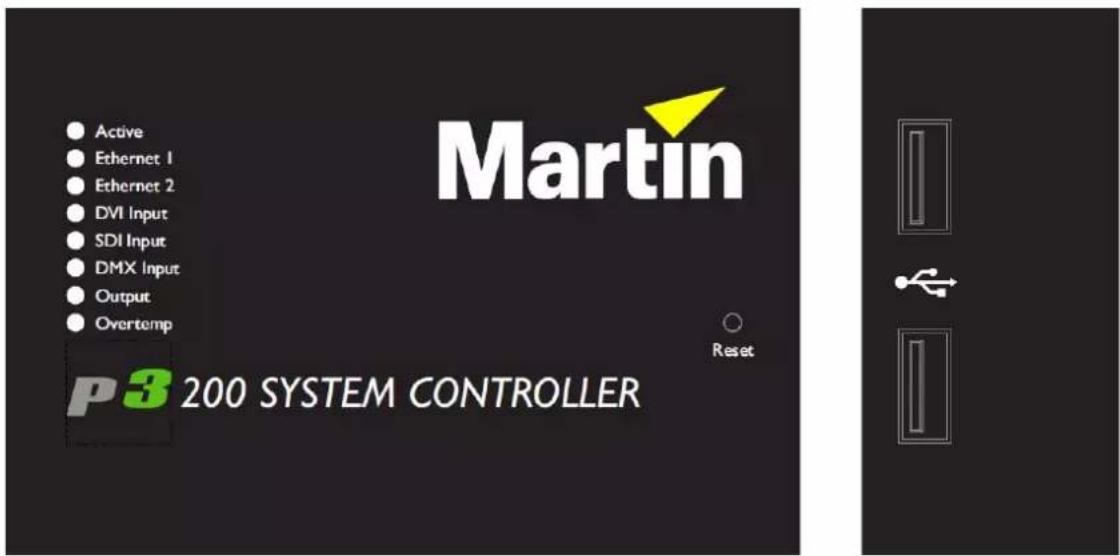 MARTIN P3-150 - Panneau frontal du P3-200 - 1
