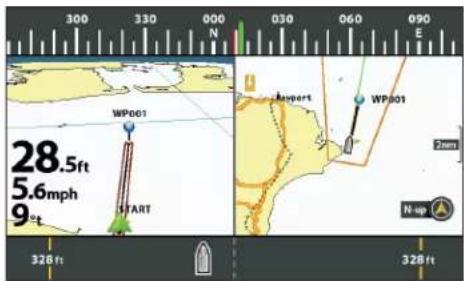 300 330 000 030 060 090 N E WP001 28.5ft 5.6mph 9ft START WP001 2mm N-up 328 ft 328 ft