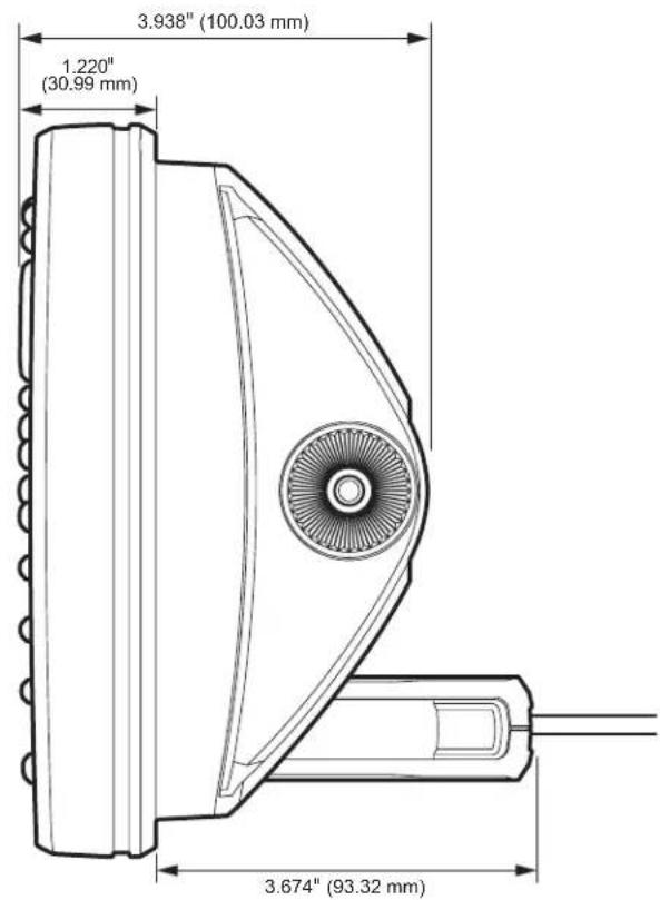 3.938" (100.03 mm) 1.220" (30.99 mm) 3.674" (93.32 mm)
