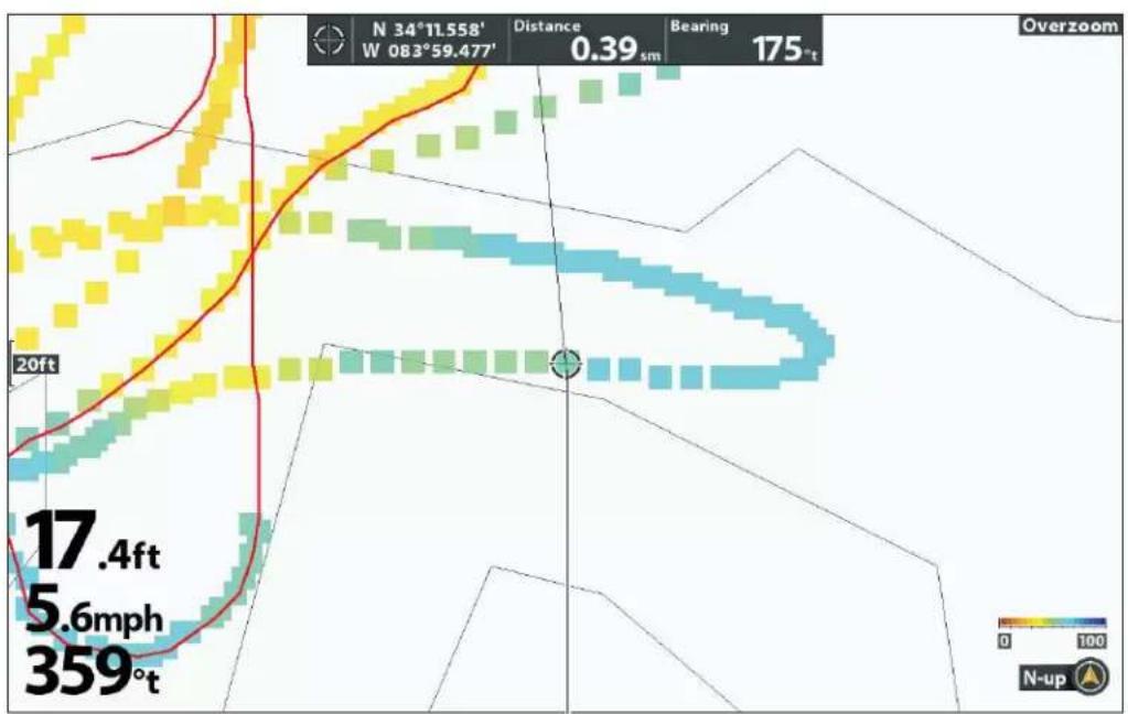HUMMINBIRD HELIX 9 CHIRP DI GPS G2N - CORRIGER LES DONNÉES - 1