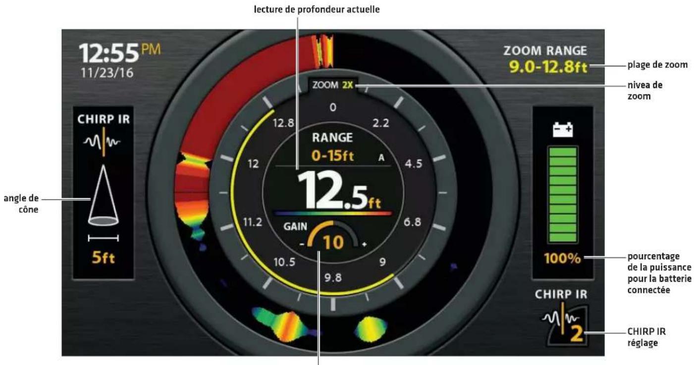 HUMMINBIRD HELIX 7 CHIRP SI GPS G2 - COMPRENDRE LA VUE PÊCHE SUR LA GLACE - 1