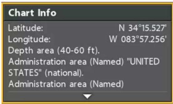 HUMMINBIRD HELIX 7 CHIRP SI GPS G2 - Recherche par position de curseur - 1