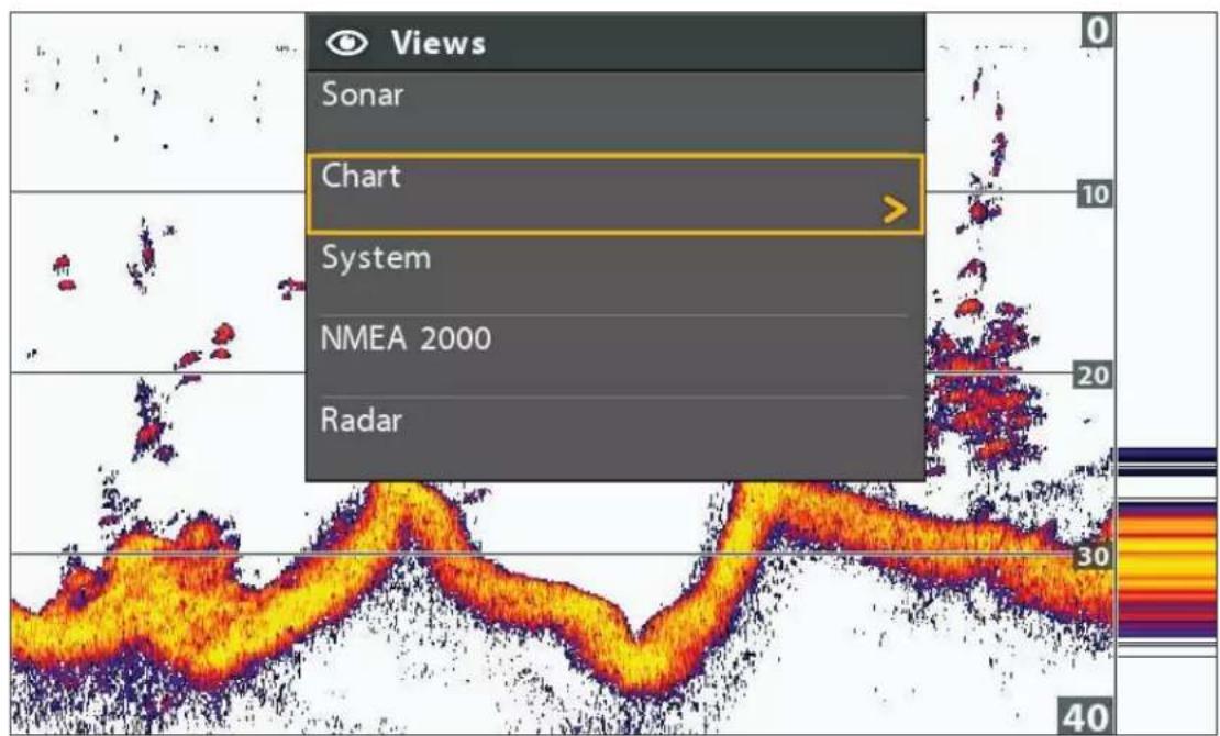 Views Sonar Chart System NMEA 2000 Radar