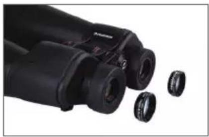CELESTRON SkyMaster Pro ED - COLOCACIÓN DE ALMOHADILLAS - 2