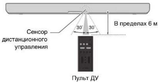 YAMAHA ATS-B400 - Диапазон действия пульта ДУ - 1