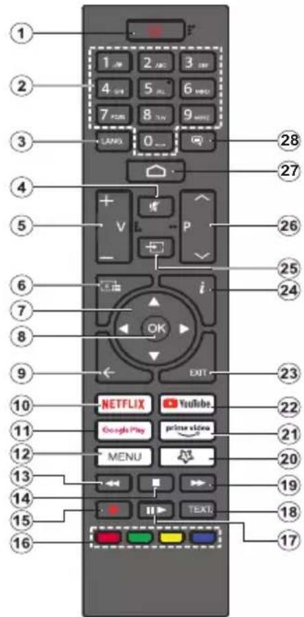 AIWA 24AN4593-12HD - Remote Control(\*\*) - 1