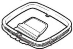 YAMAHA R-N600A - Vérification des accessoires - 2