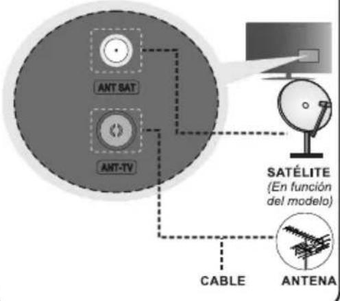 AIWA 50AN7593UHD - Conecte la antenna a su televator - 1