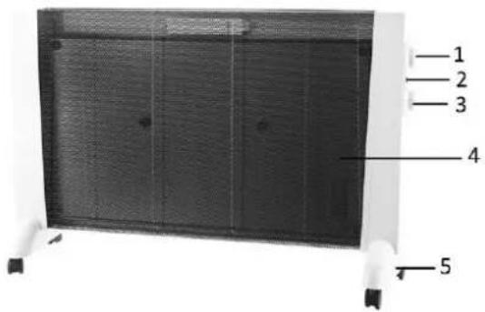 Emerio MH-111130.2 - LAITTEEN OSAT - 1
