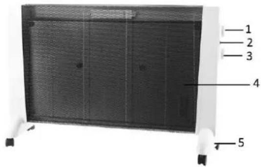 Emerio MH-111130.2 - DESCRIPTION DES PIECES - 1